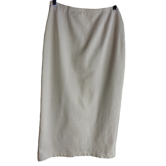 Carolina Colours Womens High rise/waist Midi Pencil Skirt Beige Size Small - Picture 1 of 6